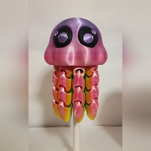 Colorful Jellyfish Figurine